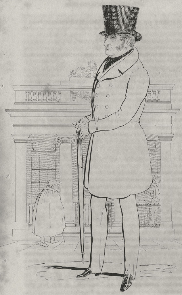 YORKS. Leeds. Duke. Racehorse Owner 1835 old antique vintage print picture